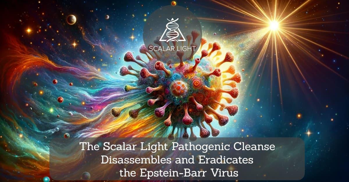 The Scalar Light Pathogenic Cleanse Disassembles and Eradicates the Epstein-Barr Virus